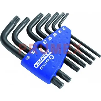 Klíč Sada zástrčných klíčů TORX, 7dílná, TONA EXPERT, E121102T