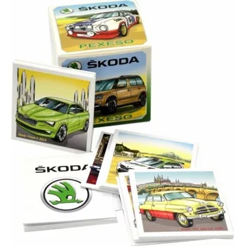 Pexeso Nakladatelství Petr Mičánek Pexeso box Škoda