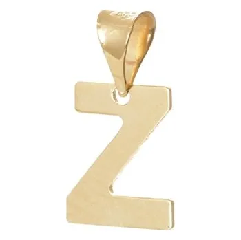 Přívěsek Přívěšek písmenko Z ze žlutého zlata ZZ0825ZF + dárek zdarma