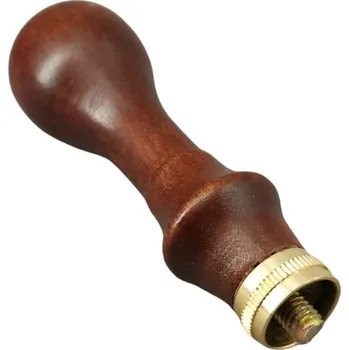 Sběratelství Herbin Dřevěná rukojeť k pečetění tmavě hnědá