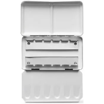 Vodová barva Mungyo Kovová krabička pro akvarely 12 ks prázdná