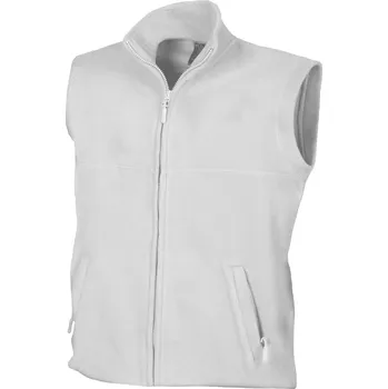 Pánská mikina Vesta fleece bílá Velikost: XXXL