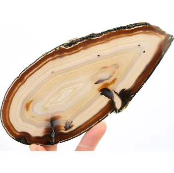 Přírodní kámen Achát dekorační plátek 126g