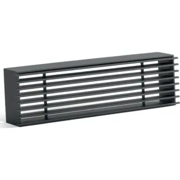 Krbová kamna Premium Steel Mřížka masivní ocelová Velikost mřížky: 350x100 Černá