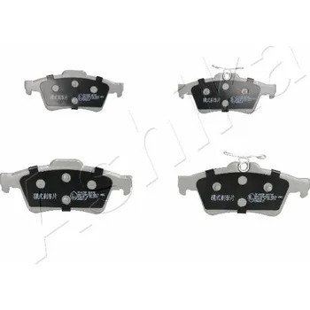 Brzdová destička Sada brzdových destiček, kotoučová brzda ASHIKA 51-00-005