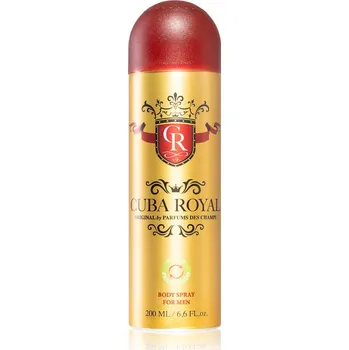 Cuba Royal deodorant ve spreji pro muže 200 ml