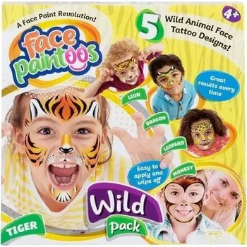 Karnevalový doplněk Malování/tetování na obličej Svět divočiny