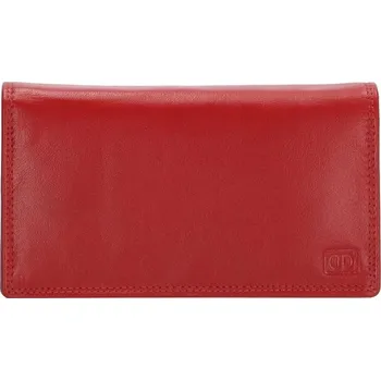 Peněženka Double-d Kožená dámská peněženka červená