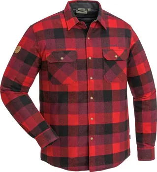 Pánská košile Pinewood Canada Classic 2.0 červená/černá XL