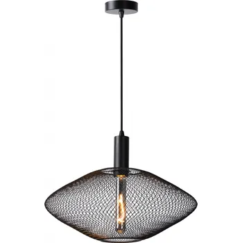 Lucide 21423/45/30 zavěsné stropní svítidlo Mesh 1x40W | E27 - černá, stmívatelné + sada - Trio LED žárovka 2x10W | E27 | 3000K | 806lm