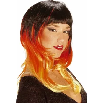 Karnevalová paruka Paruka Shirley Barva: červená