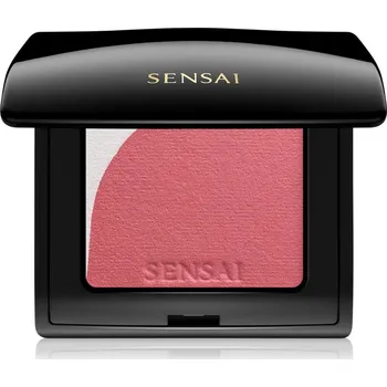 Přípravek na tvář Sensai Blooming Blush rozjasňující tvářenka se štětečkem odstín 01 Blooming Mauve 4 g