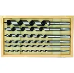 Sada hadovitých vrtáků do dřeva 6,0 - 16,0 x 230mm 6 ks (dřevěná krabíčka)