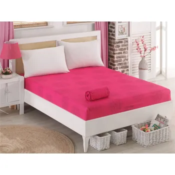 Prostěradlo TipTrade Sedef 90 x 200 cm růžové