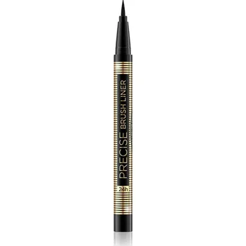 Oční linky Eveline Cosmetics Precise Brush Liner oční linky v peru odstín Black 6 ml