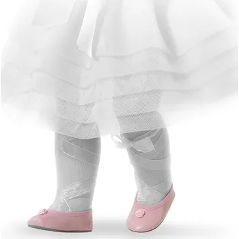 Doplněk pro panenku Růžové střevíčky s kytičkou na panenky 60 cm vysoké (Boty na Reinas - Paola Reina)