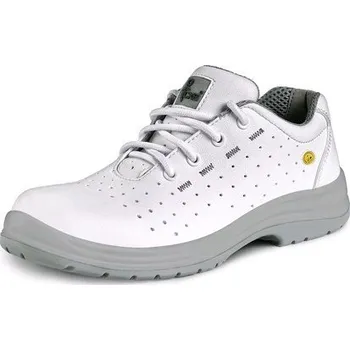 Pracovní obuv Polobotka LINDEN O1 ESD, perforovaná, bílá, vel. 45