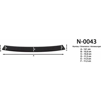 Dveře karosérie Nášlap kufru VW Transporter T6 2015 S i L výklpné dveře