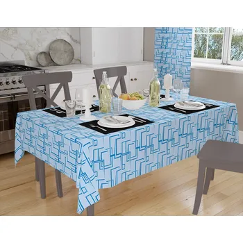 ubrus Orbytex Ubrus teflonový - skoba modrá Rozměry: 120x180, Tvar: Ovál