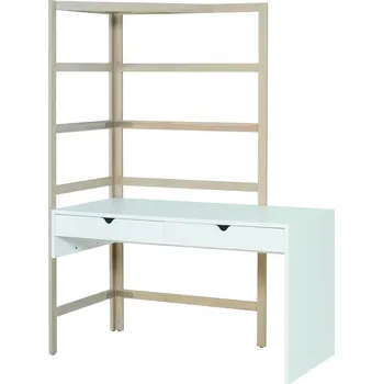 Policová skříň Psací stůl Stige 140 s nadstavbou