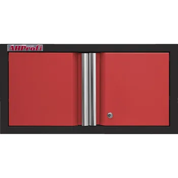 Celokovová dvoukřídlá závěsná skříňka PROFI RED 680x281x350 mm - RWGB1326C