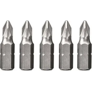 Příslušenství k nářadí 5x Šroubovací BIT Makita Profi - PZ3, 25mm, 1/4" (P-47927)