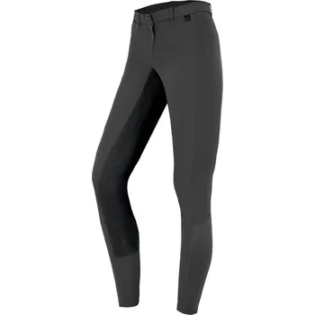 Jezdecké kalhoty Rajtky Micro Sport ELT s celokoženým sedem, dámské, asphalt/black 42