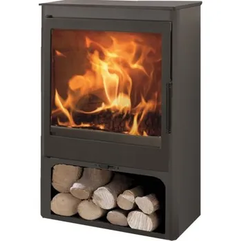 Krbová kamna Krbová kamna Panadero Fiona 5,9kW černá