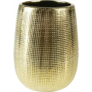 WC štětka Koupelnový keramický set MIDAS zlatá Mybesthome název: kalíšek na zubní kartáček