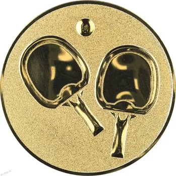 ETROFEJE emblém 50mm 34 stolní tenis