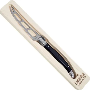Kuchyňský nůž Nůž na sýr Laguiole Premium 10 cm černá - LAGUIOLE Style de Vie (Nůž na sýr, rukojeť černá LAGUIOLE Premium - LAGUIOLE Style de Vie)