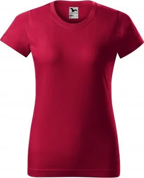 Dámské tričko Malfini Basic dámské tričko tmavě červené
