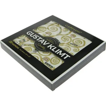 Papírový ubrousek Luxusní ubrousky Gustav Klimt 20 ks (Sada 20 ks ubrousků "Gustav Klimt")