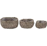 Sada 3 květináčů Ego Dekor Basic L ID_1403607