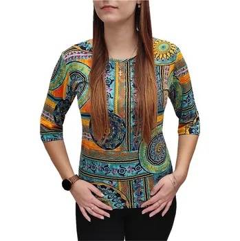 Dámská halenka Halenka UOMO & DONNA barevná Velikosti Uomo a Donna: 46