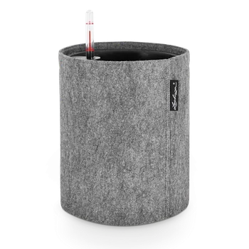 Květináč LECHUZA TRENDCOVER Velikost: průměr 23 cm, Barva: Plsť tmavě šedá