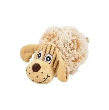 Hračka pro psa Flamingo hračka pro psa pes 17 cm pískací plyš béžová