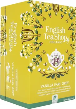 Čaj English Tea Shop Earl Grey s vanilkou mandala BIO 20x 2 g