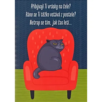 Albi Hrací přání do obálky V blbým věku Xindl X 14,8 x 21 cm