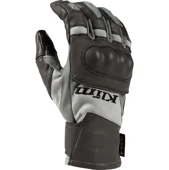 Moto rukavice Dámské rukavice KLIM Adventure GTX krátké Šedá S