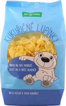 bio nebio Kukuřičné lupínky natural BIO 200 g