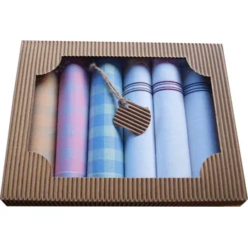 Látkový kapesník Etex s.r.o Kapesníky bavlněné dámské 6ks dárkové