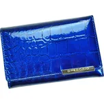 Modrá kožená peněženka Gregorio BC112