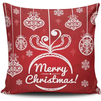 Dekorativní polštářek ASIR Dekorační polštářek MERRY CHRISTMAS 43 cm bavlna/polyester