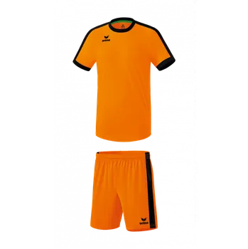 ERIMA RETRO STAR SET - DRES + TRENKY - PÁNSKÝ - Oranžová, Černá - velikost XXL
