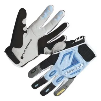 Cyklistické rukavice Dámské rukavice Endura MT500, modré