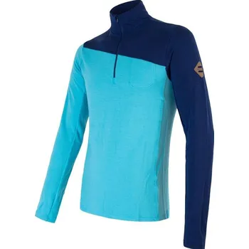 Pánská mikina Mikina Sensor Merino Extreme Pánská Barva: světle modrá, Velikost: L