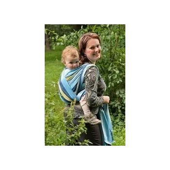 Šátek na nošení dítěte Šátek na nošení miminek a dětí ŠaNaMi - Moře, Velikost 4,3m