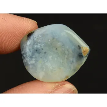 Přírodní kámen Modrý opál s dendrity (Peru) 3,60g