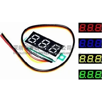 displej - voltmetr 0-100V DC zelený